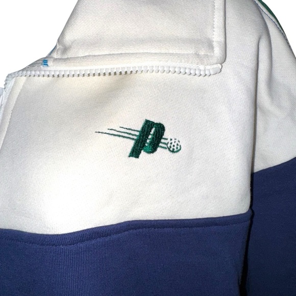 NWT Prince Pickleball French terry 1/4 Zip Pullover Sweatshirt Size XL - Picture 3 of 5